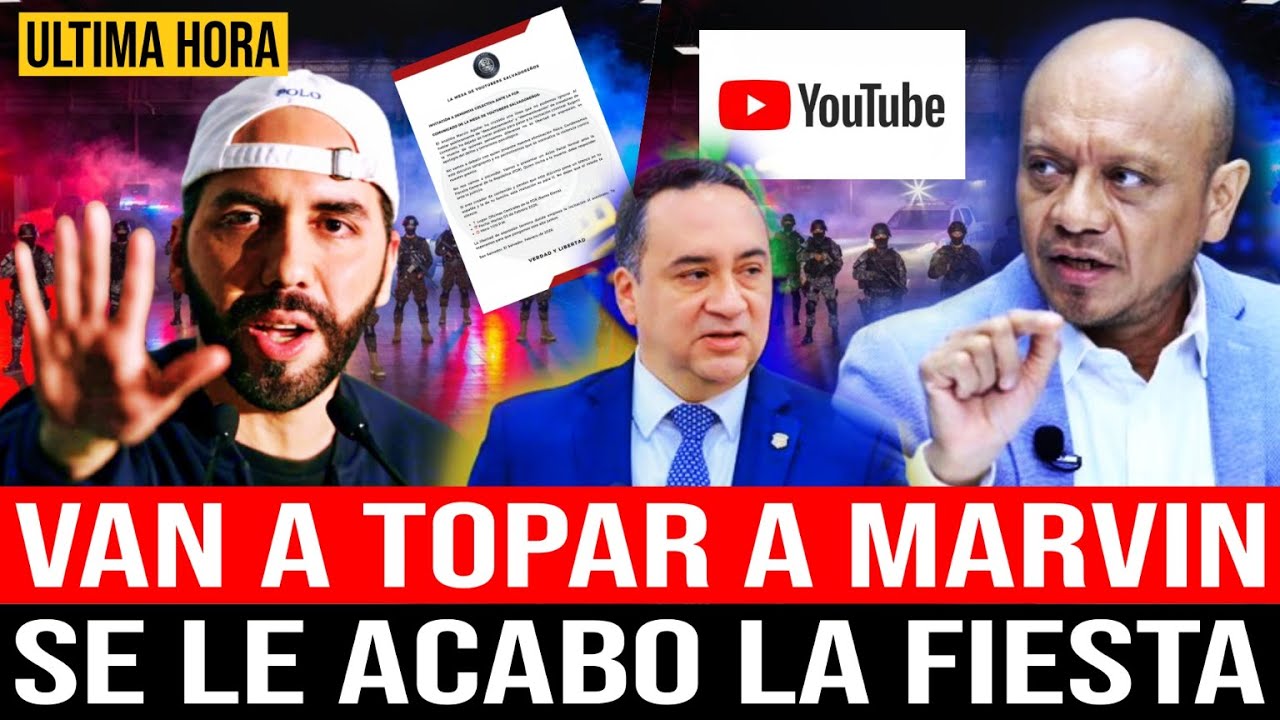 SE ACABO, A MARVIN LE LLEGO LA HORA, LO VAN A TOPAR ! SE VA SENTAR UN PRESEDENTE.