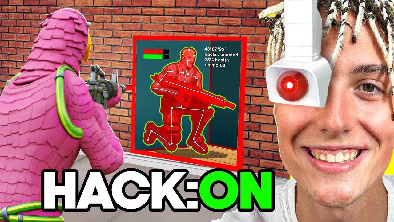 USO le VERE HACK per TROLLARLO nel NASCONDINO e... su Fortnite!