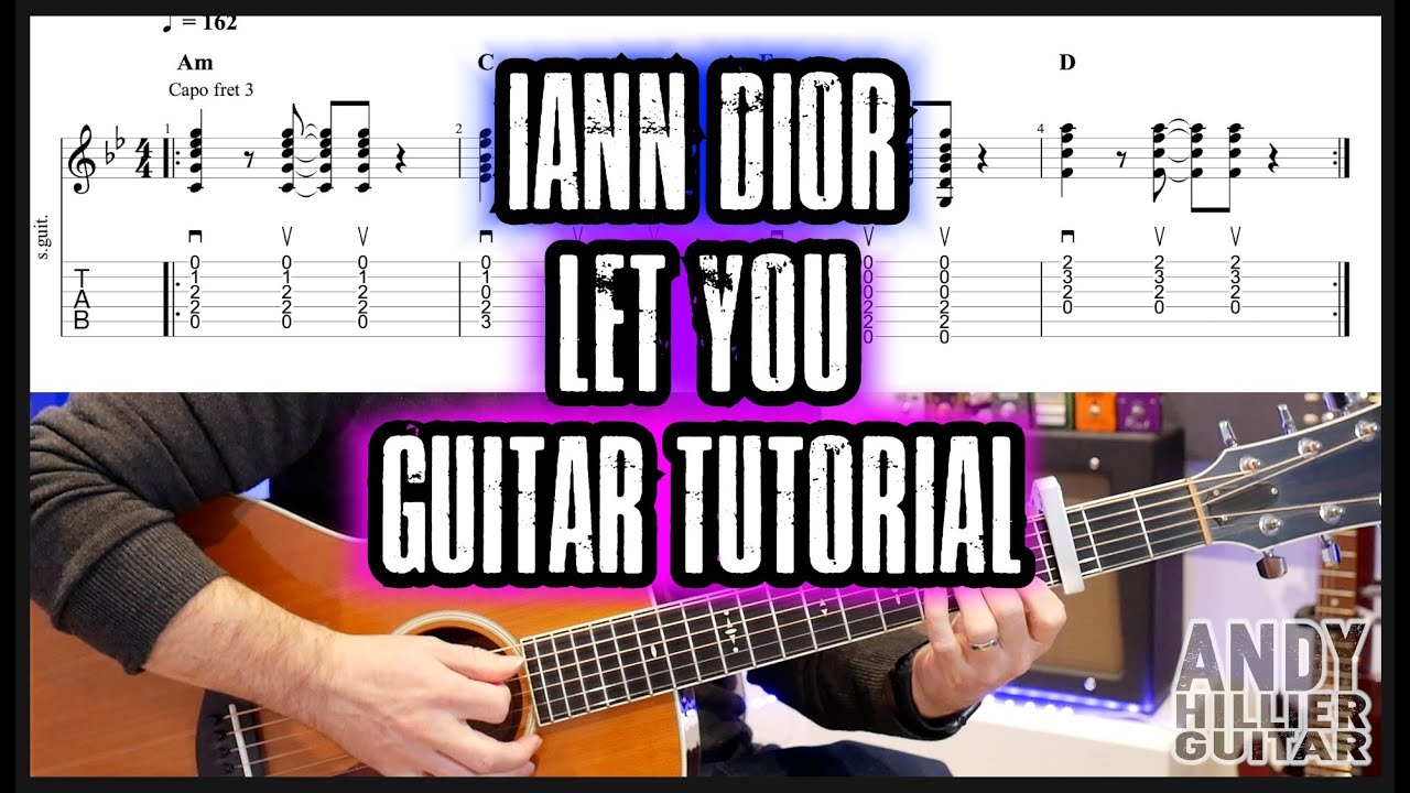 iann Dior Let You Guitar Tutorial