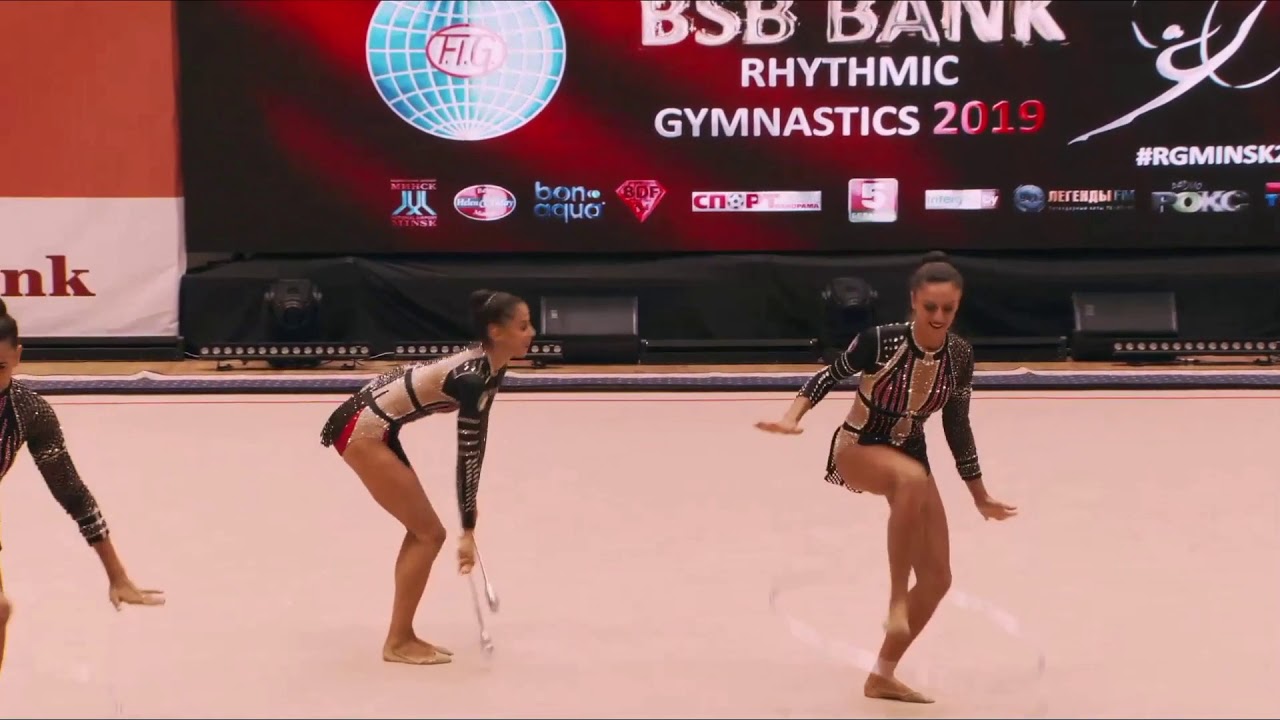 World Challenge Cup Minsk 2019   Italy 3 Hoops + 2 Clubs AA