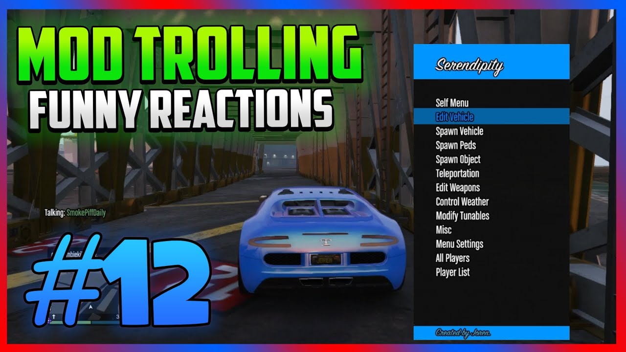 GTA 5 ONLINE - FUNNY MOD MENU TROLLING #12 - CLOWN BEAT DOWN (GTA 5 MODS)