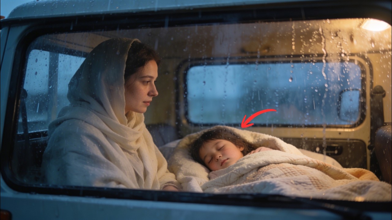 A Storm, a Broken Truck… and the Woman Who Saved His Daughter.