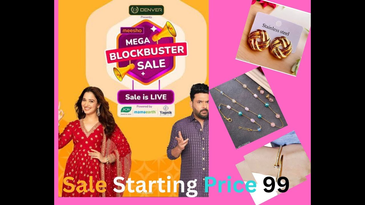 Shocking Meesho Jewelry Finds Starting ₹100 - Worth It? l Meesho haul l Jewellery/Neclace/Earring.