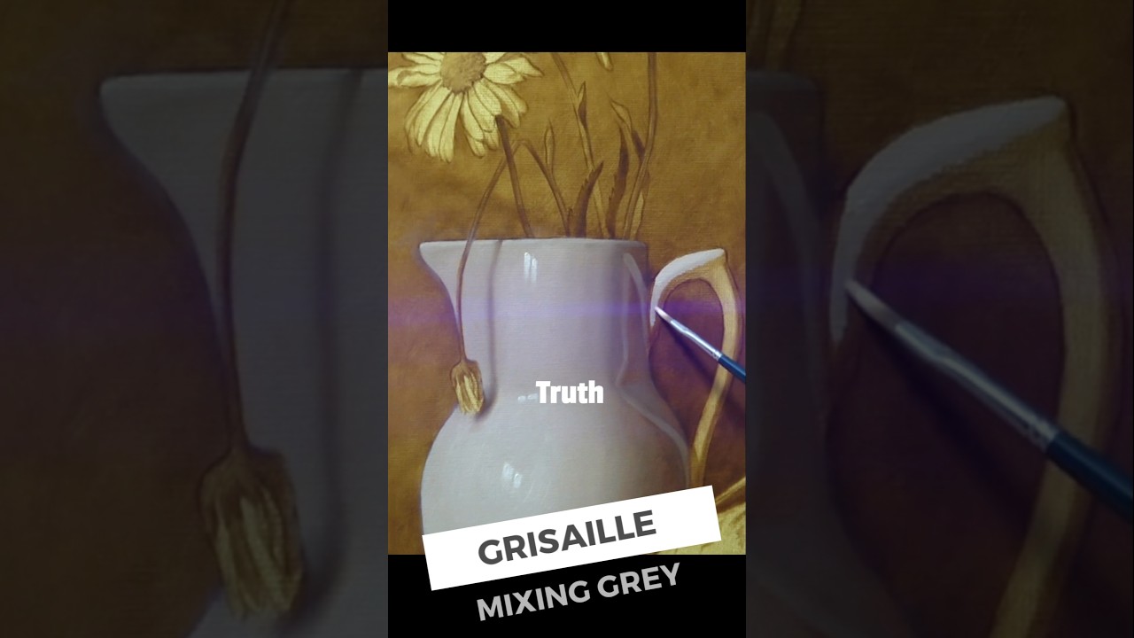 The Simplest Grisaille Palette