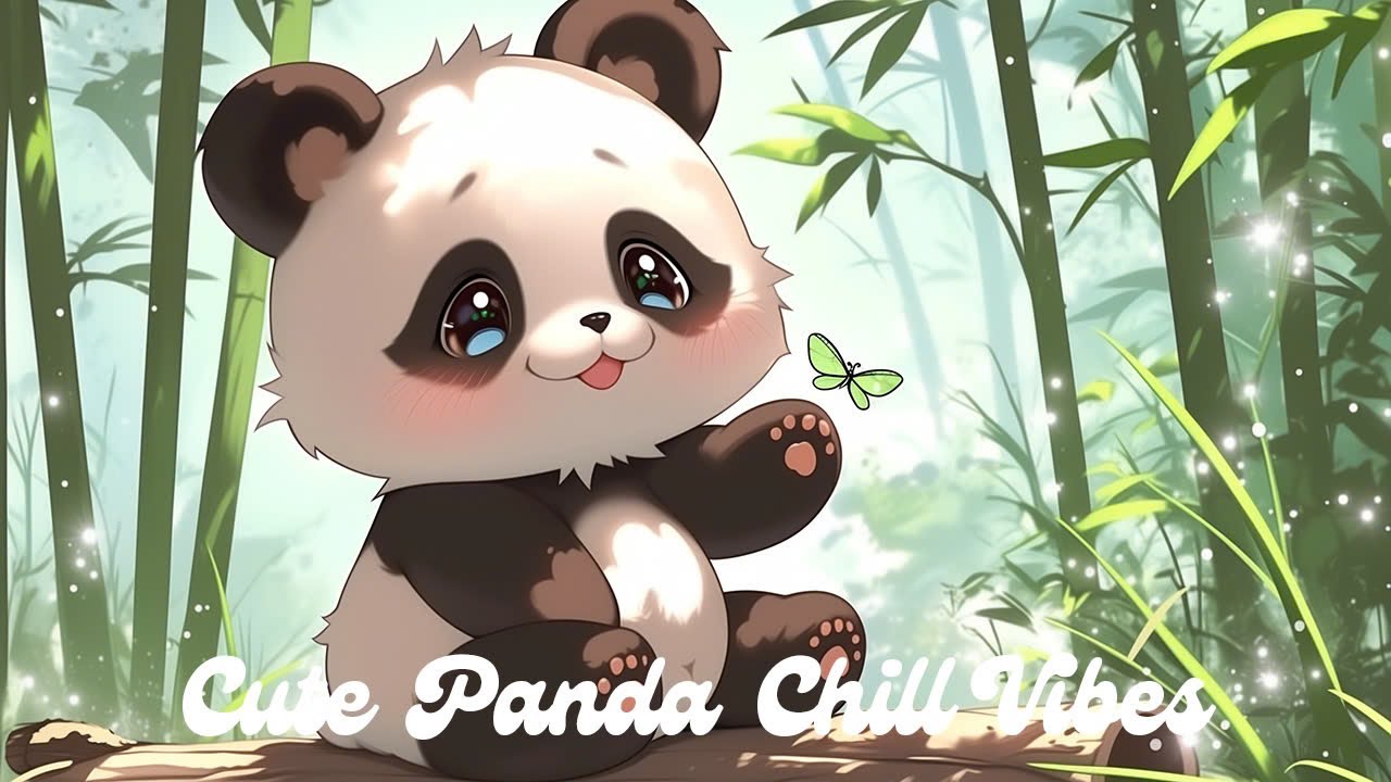 Cute Panda & Lofi Beats 🐼🎶 | Perfect Chill & Study Music