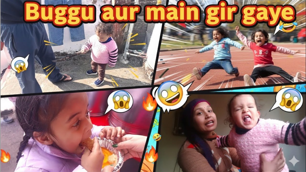 Buggu or main gir gaye 😂 | Masti full on 💥