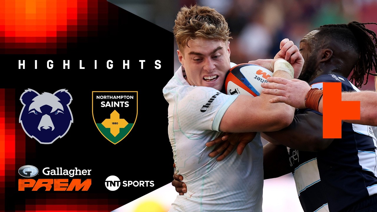 PULSATING TUSSLE! 💥 | Bristol Bears vs Northampton Saints | Gallagher PREM Rugby Highlights