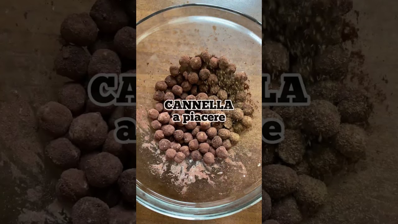 Ceci croccanti al forno, la ricetta dolce al cacao profumata alla cannella