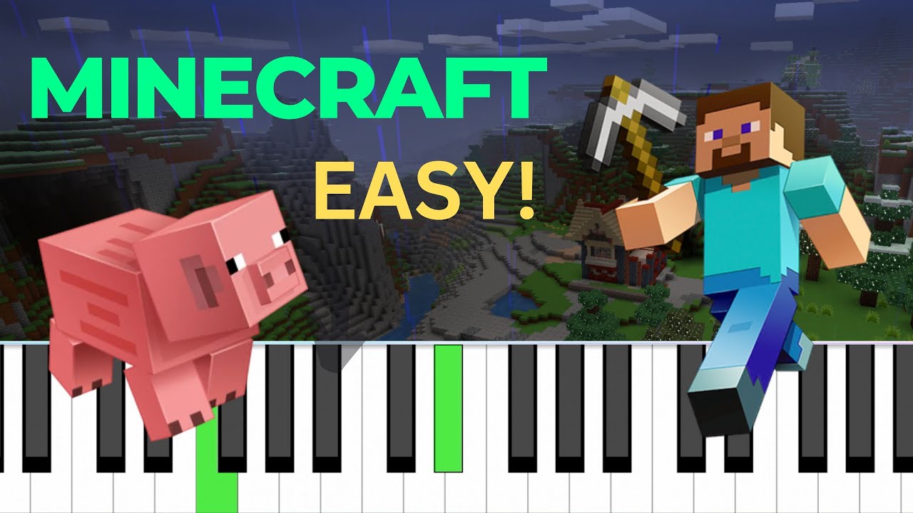 EASY! Sweden - Minecraft | Piano Tutorial | BEGINNER