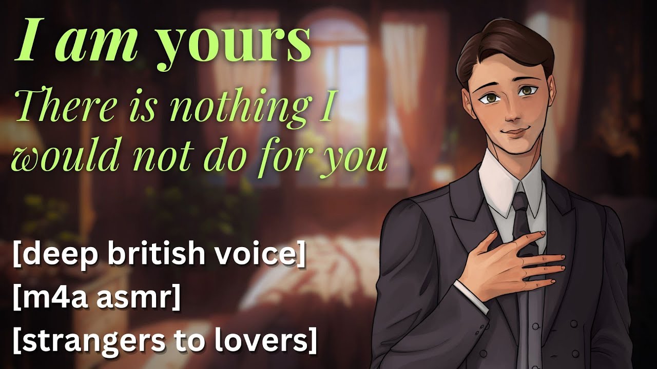 Confessing To Your Butler (He Confesses Back) [M4A strangers to lovers ASMR] [kissing]
