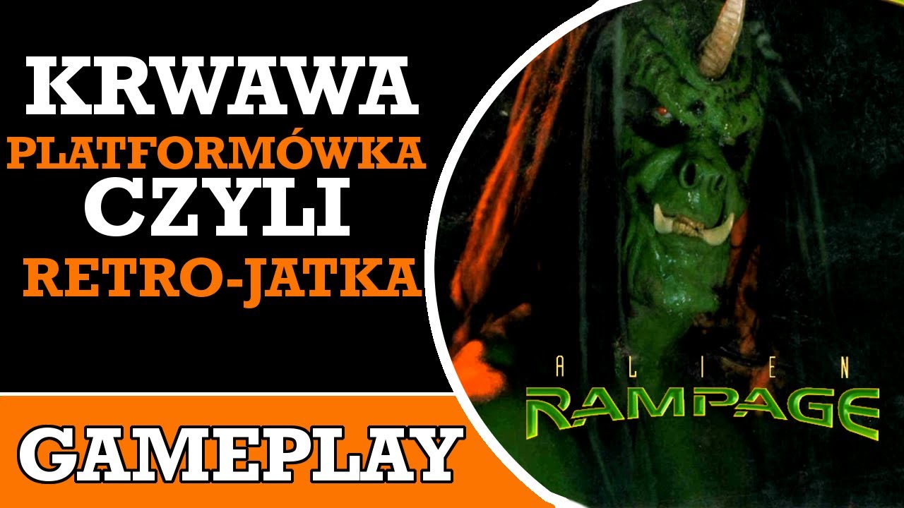 Alien Rampage - świetna, krwawa platform&oacute;wka pod DOS (PC Gameplay)
