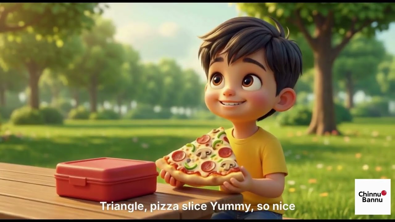 The Shapes Song | Nursery Rhymes | Nursery Rhymes With Lyrics