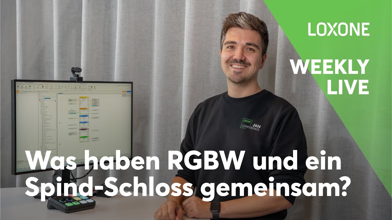 Loxone-Experte verrät RGBW-Dimmer-Hacks 🌈 | Weekly Live #3