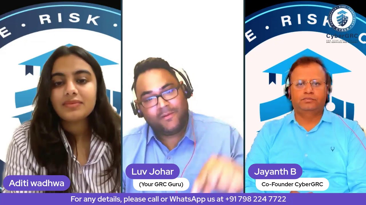 The CyberGRC Gupshup Episode 3 - ISO 27001 ISMS Lead Implementer Interview Questions
