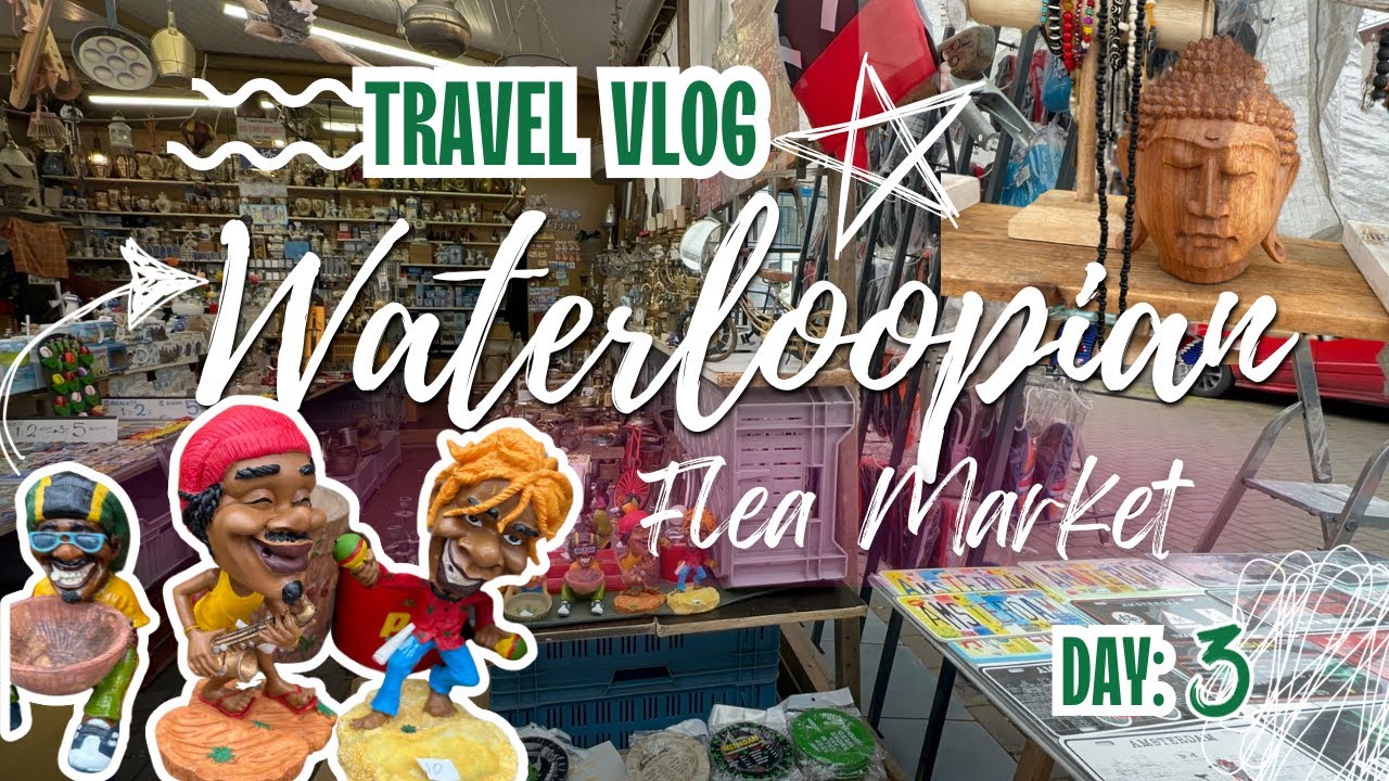Amsterdam Flea Market Vlog  | Waterlooplein Flea Market | Day 3 Part 2