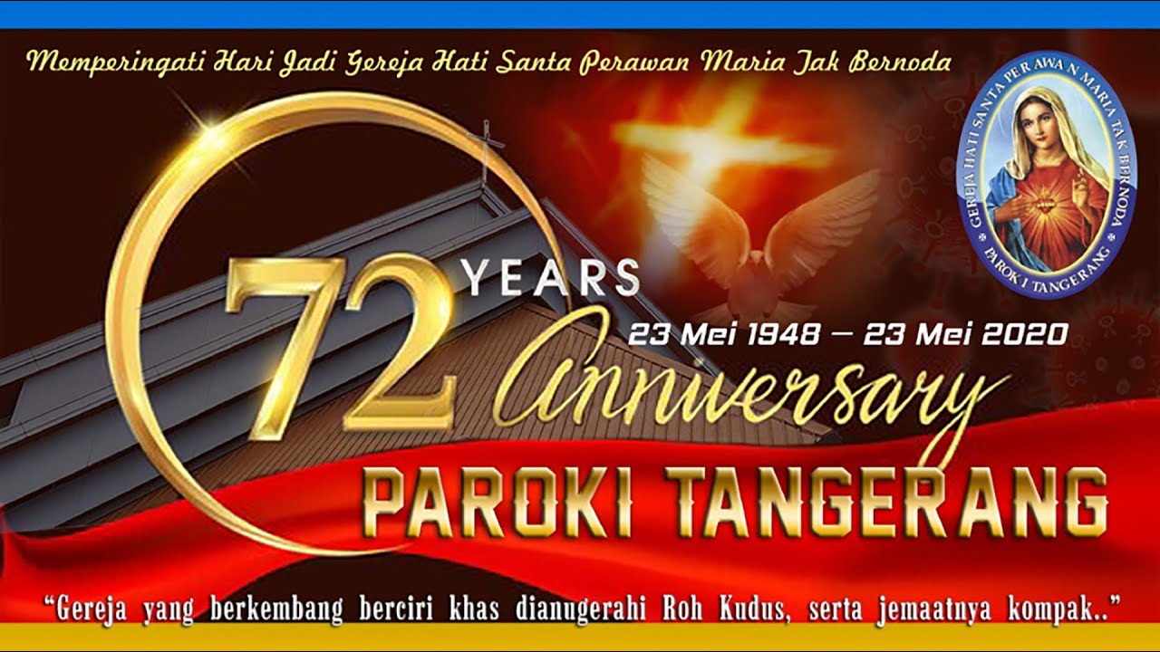 HUT 72 Paroki Tangerang