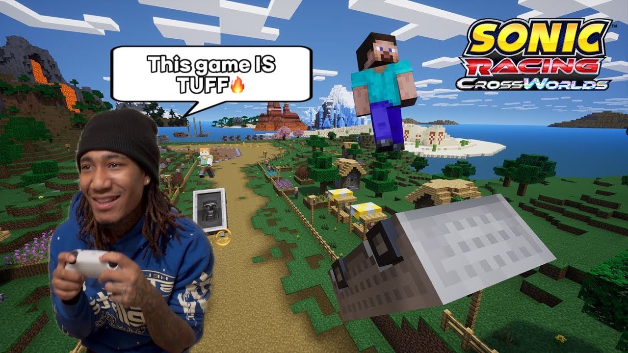 WHY IS THIS GAME SO HEAT!!!!(sonic crossworlds)
