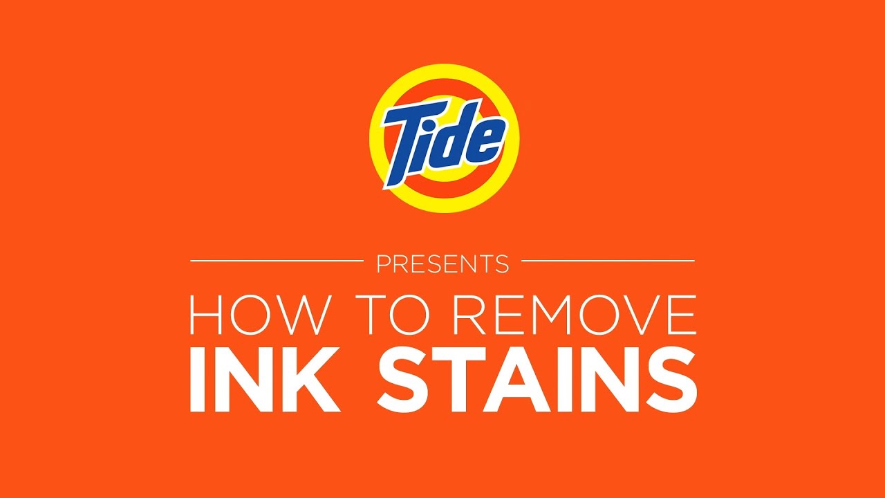 Tide | Laundry Tips: How to Remove Ink Stains with Tide PODS