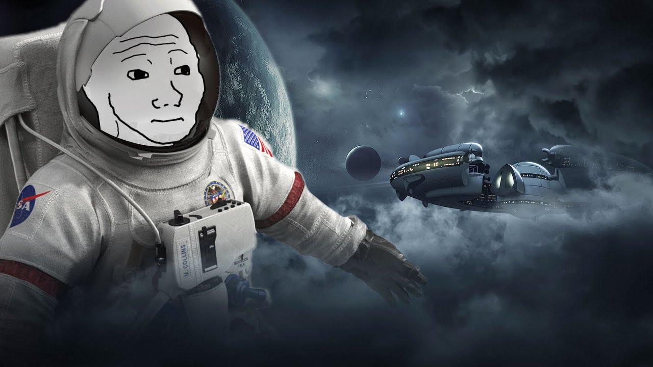 Wojak buys Bitcoin and goes interstellar