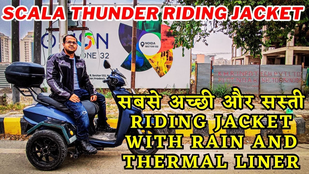 Scala Thunder Riding Jacket Review || Scala Jacket || Riding Jacket || Review ||