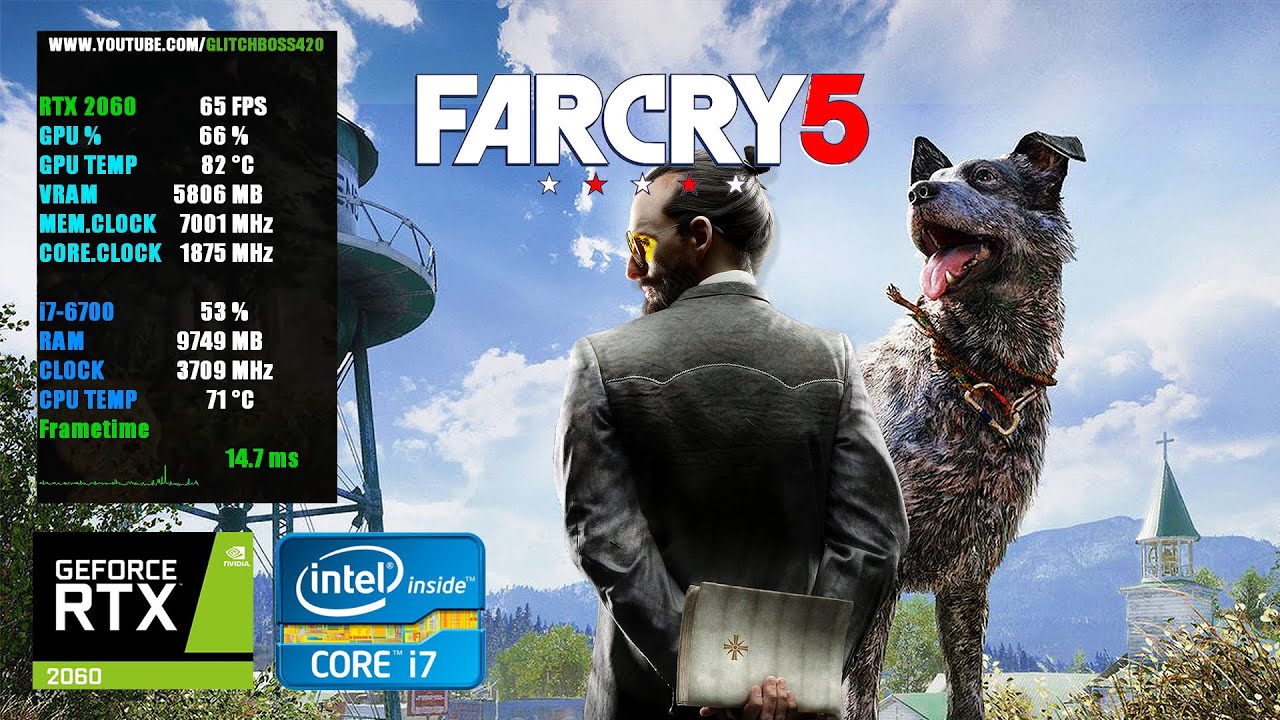 Far Cry 5 | RTX 2060 6GB + i7-6700 + 16GB RAM