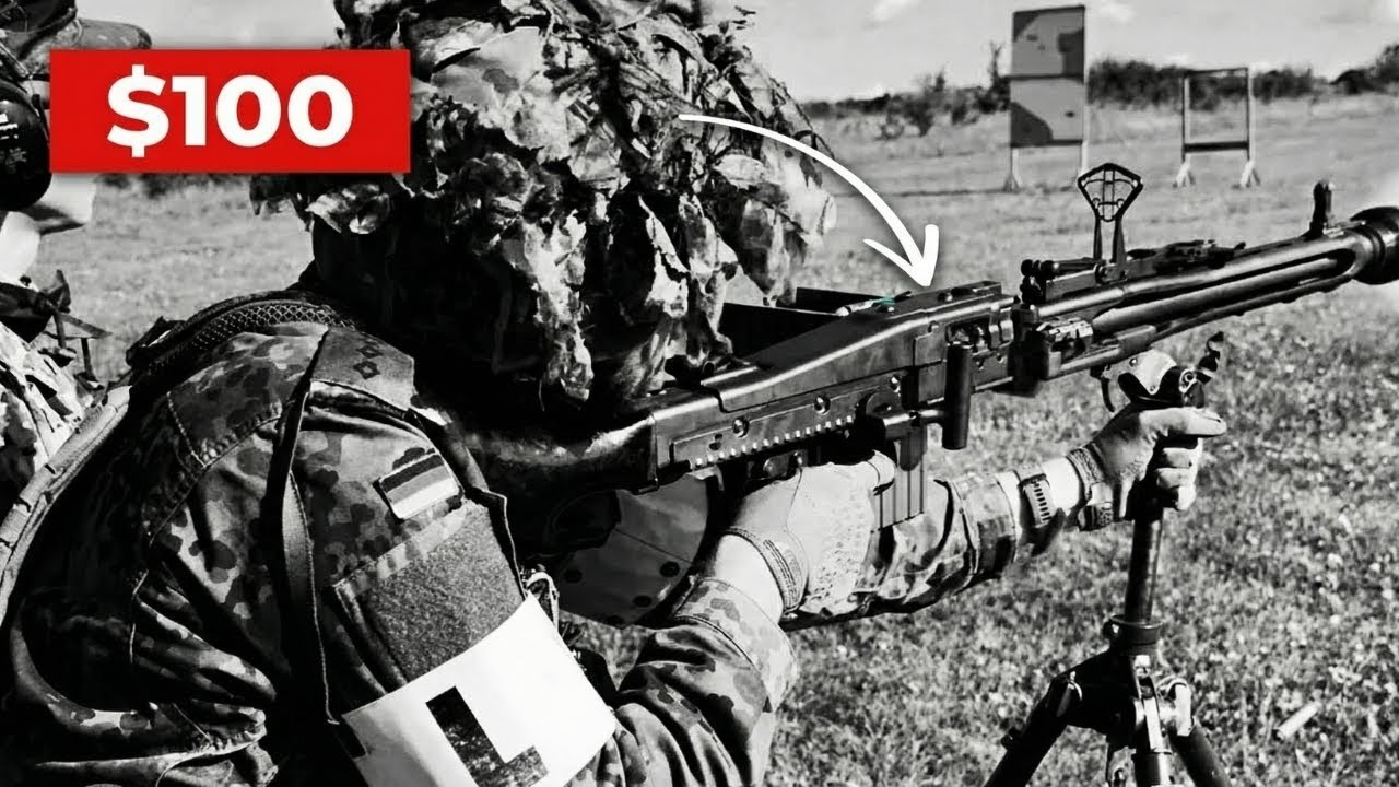 Немецкий пулемет за 100 долларов, изменивший современную войну.