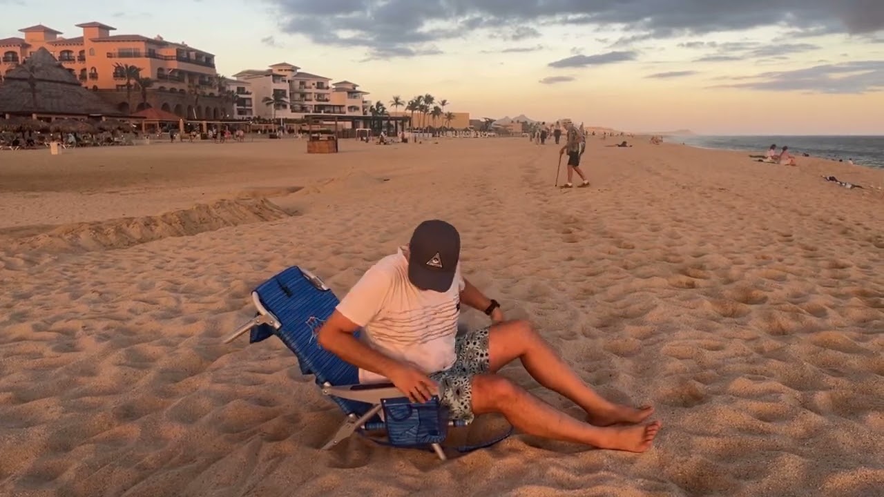 How to use a Tommy Bahama beach chair