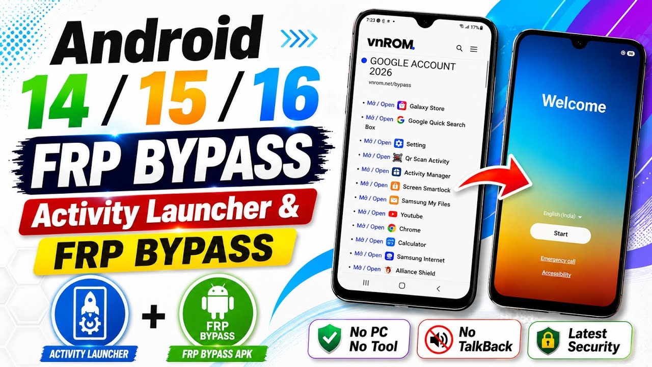 🔐 Samsung Frp Bypass 2026 &mdash; Latest Working Trick | Android 14/15/16 | No PC | Step-By-Step 📘 Guide