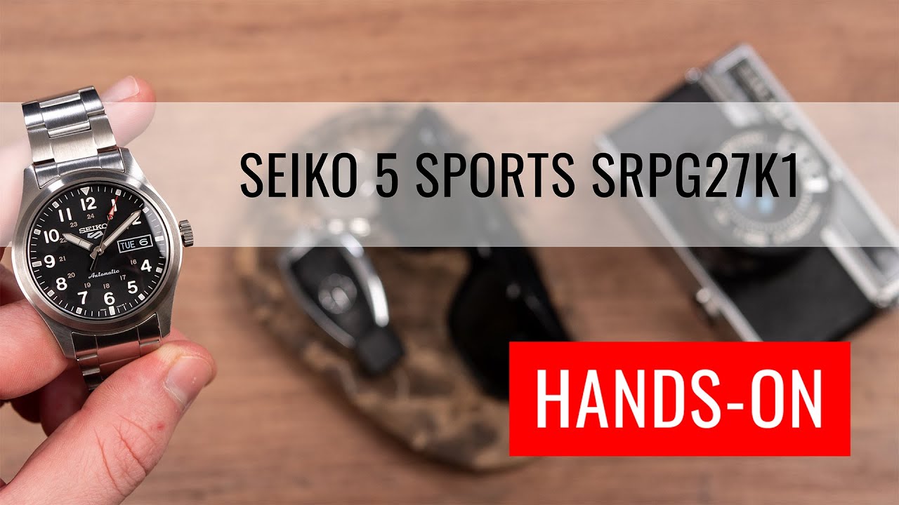 HANDS-ON: Seiko 5 Sports Automatic SRPG27K1 
