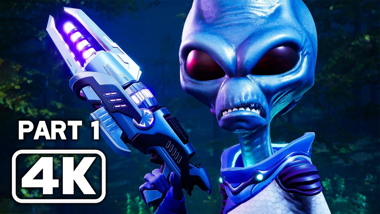 Destroy All Humans! Remake Gameplay Walkthrough PART 1 (4K 60FPS)