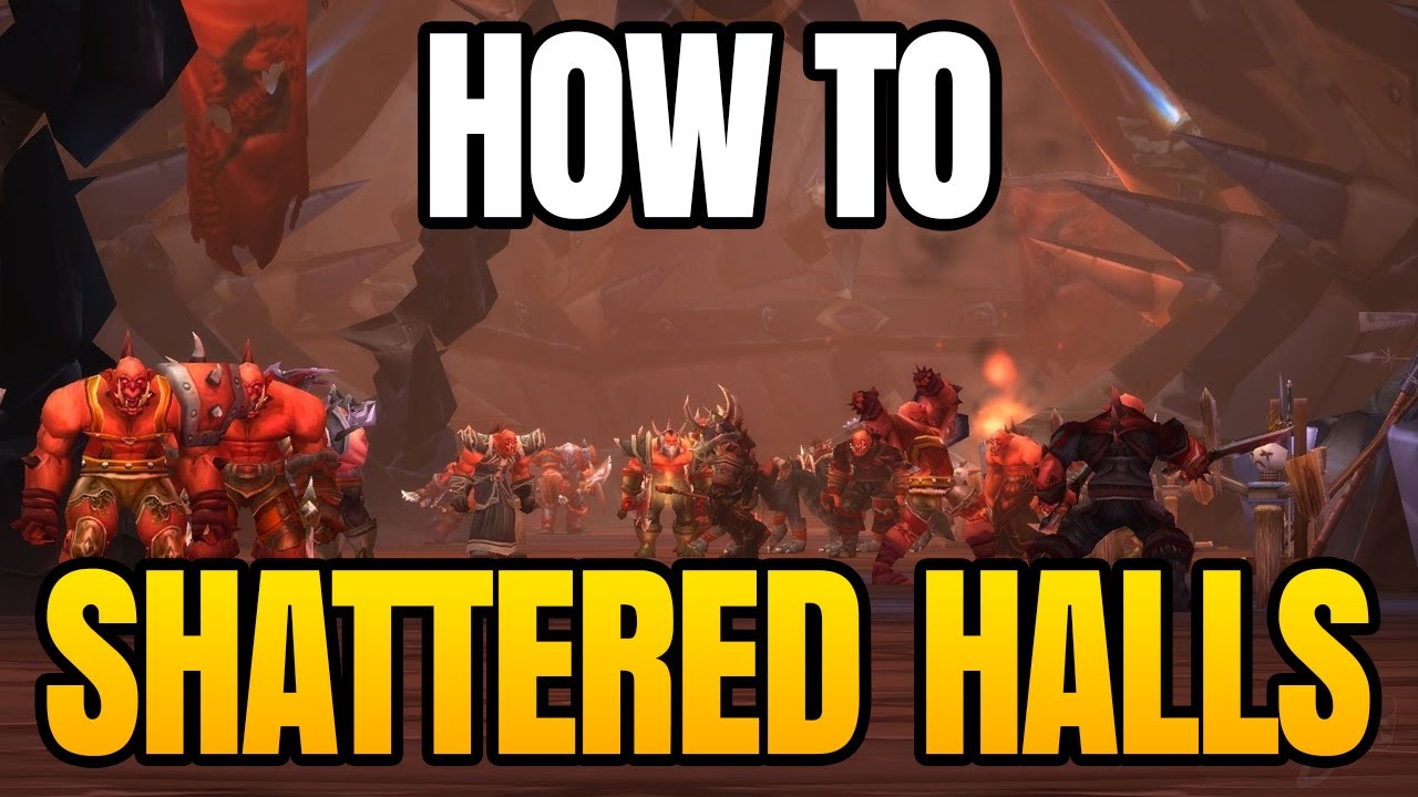 World of Warcraft – Место входа в Расколотые Залы | Как войти в Расколотые Залы в WoW Classic