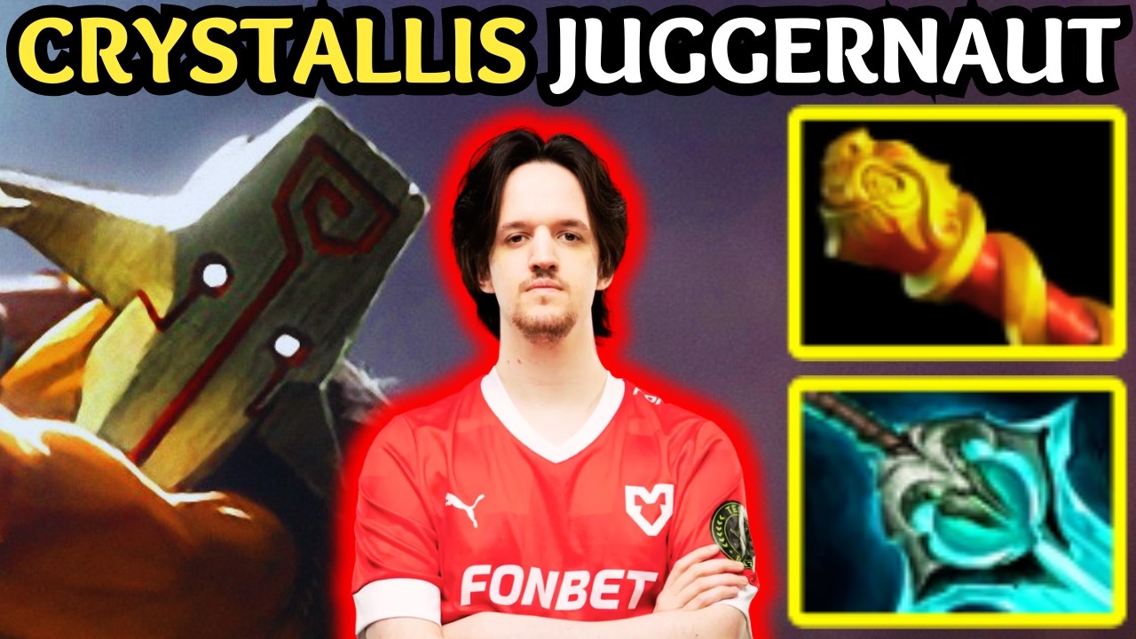 🔥 Crystallis JUGGERNAUT Carry is INSANE &mdash; Patch 7.41b STOMP 🔥 Dota 2 Gameplay