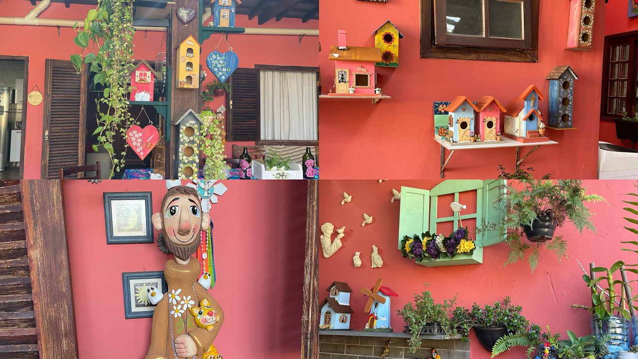 Decorações com casinhas,muito amor envolvido!!!