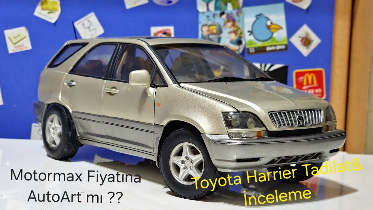 Motormax Fiyatına AutoArt Olur mu ? Toyota Harrier Tadilat ve inceleme 