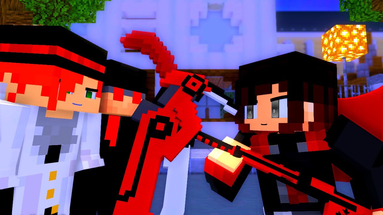 Ruby Rose Vs Torchwick and Robbers (RWBY fanmade fight animation)