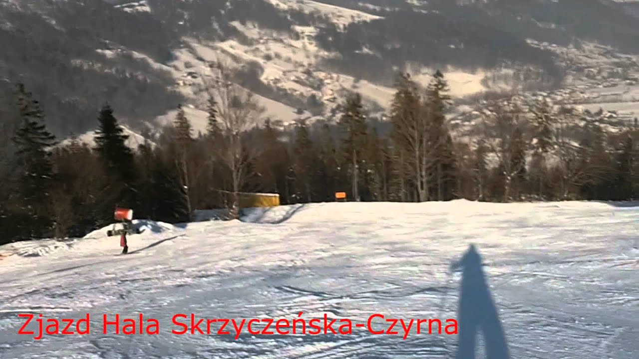 Zjazd Hala skrzyczeńska-Czyrna.wmv