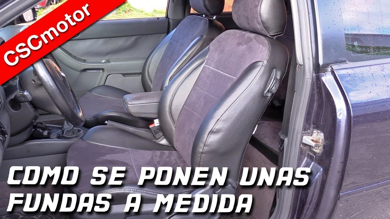 Fundas de asiento a medida | Como se ponen