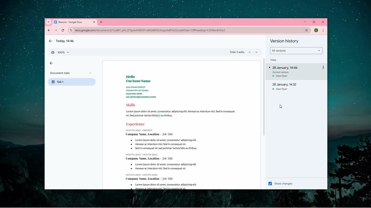 How To Recover Text Accidentally Deleted From Google Docs File - Quick Help
