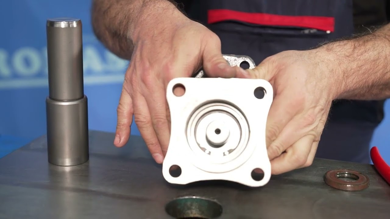 Hidromas DPA 25-35 Double Rotation Gear Pump Installation | Step by Step Guide