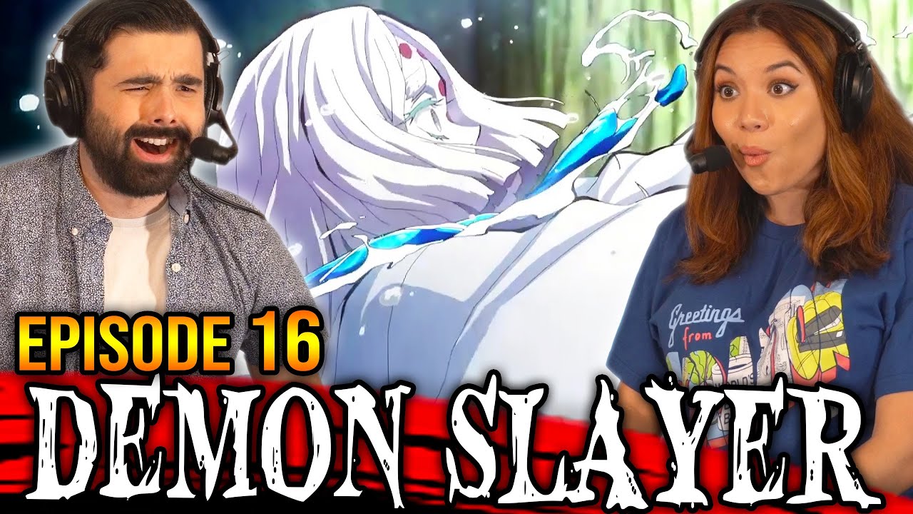 DEMON SLAYER EPISODE 16 REACTION! Letting Someone Else Go First 1x16 REACTION