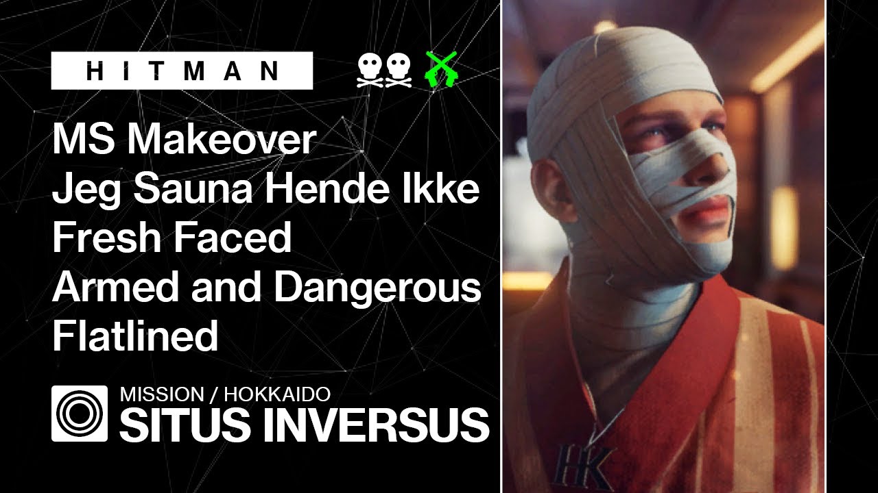 HITMAN | Хоккайдо | Situs Inversus — История миссии: Преображение. 5 испытаний.