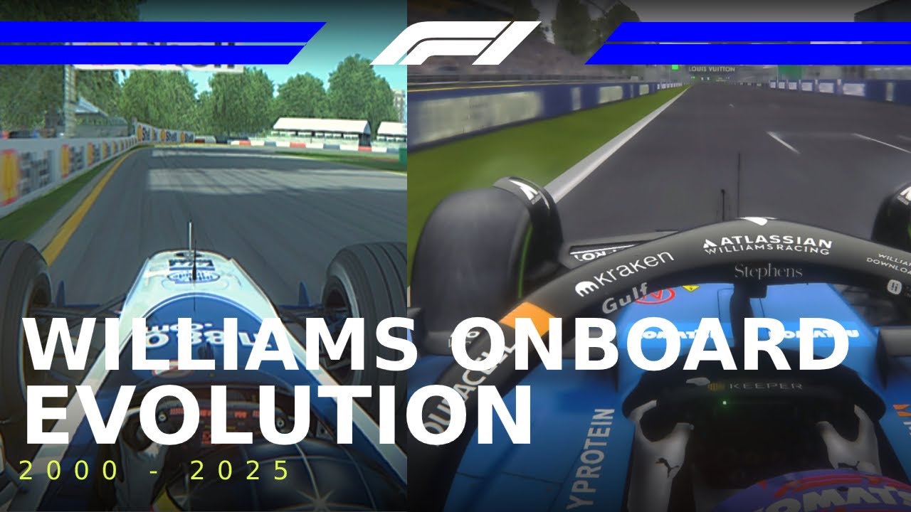 The Evolution of Williams F1 Onboards in the 21st Century | Assetto Corsa