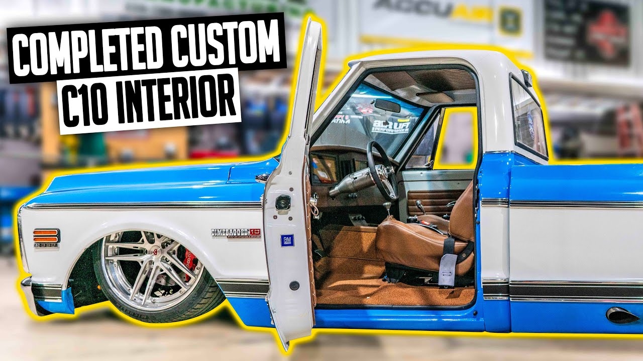 Изготовление центральной консоли C10 1972 года и финальная сборка салона! — Chevrolet C10 с замен...