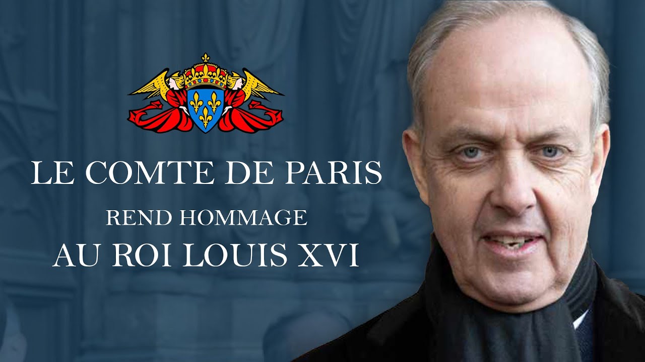 Le comte de Paris commémore le roi Louis XVI | 21 janvier 2025