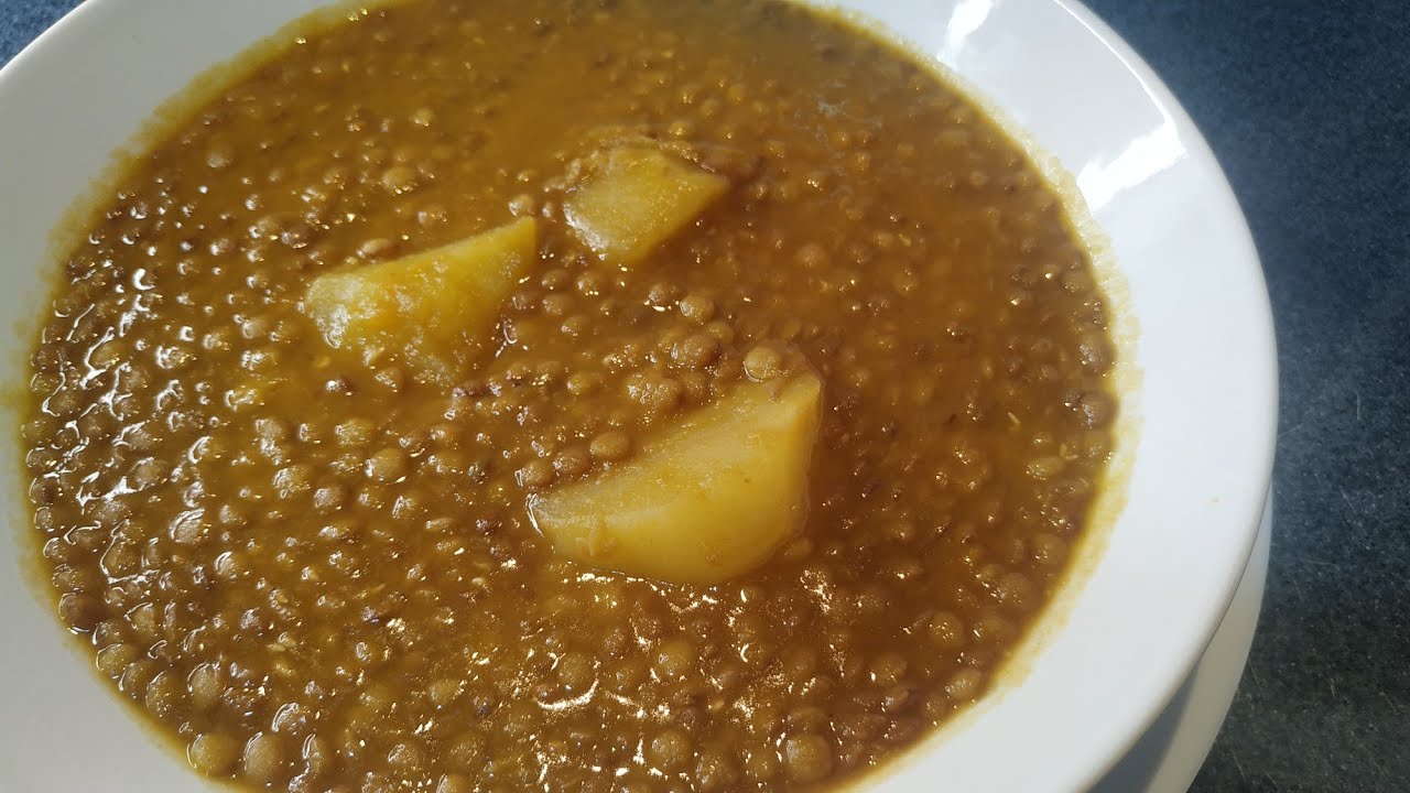 Lentejas en Thermomix , solo verduras , receta nutritiva , sana , Vegana