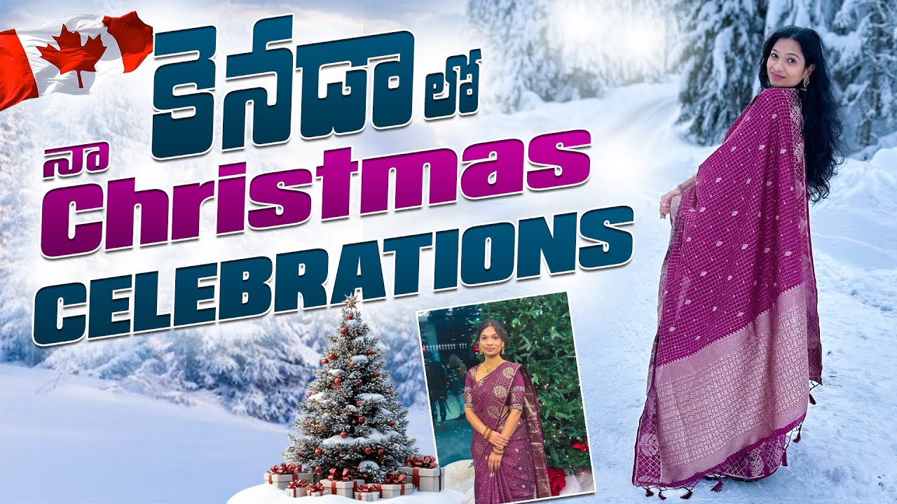 కెనడాలో క్రిస్మస్ celebrations | friends తో కలిసి సరదాగా గడిపిన క్షణాలూ | 
