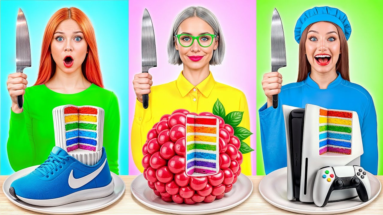 Кулинарный Челлендж: Я против Бабушки | Вкусные Кулинарные Хитрости от Candy DO