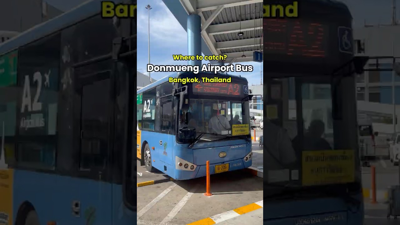 Where to catch Donmueng Airport Bus 