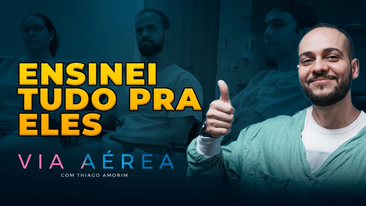 A melhor aula de intubação orotraqueal que você terá na vida.