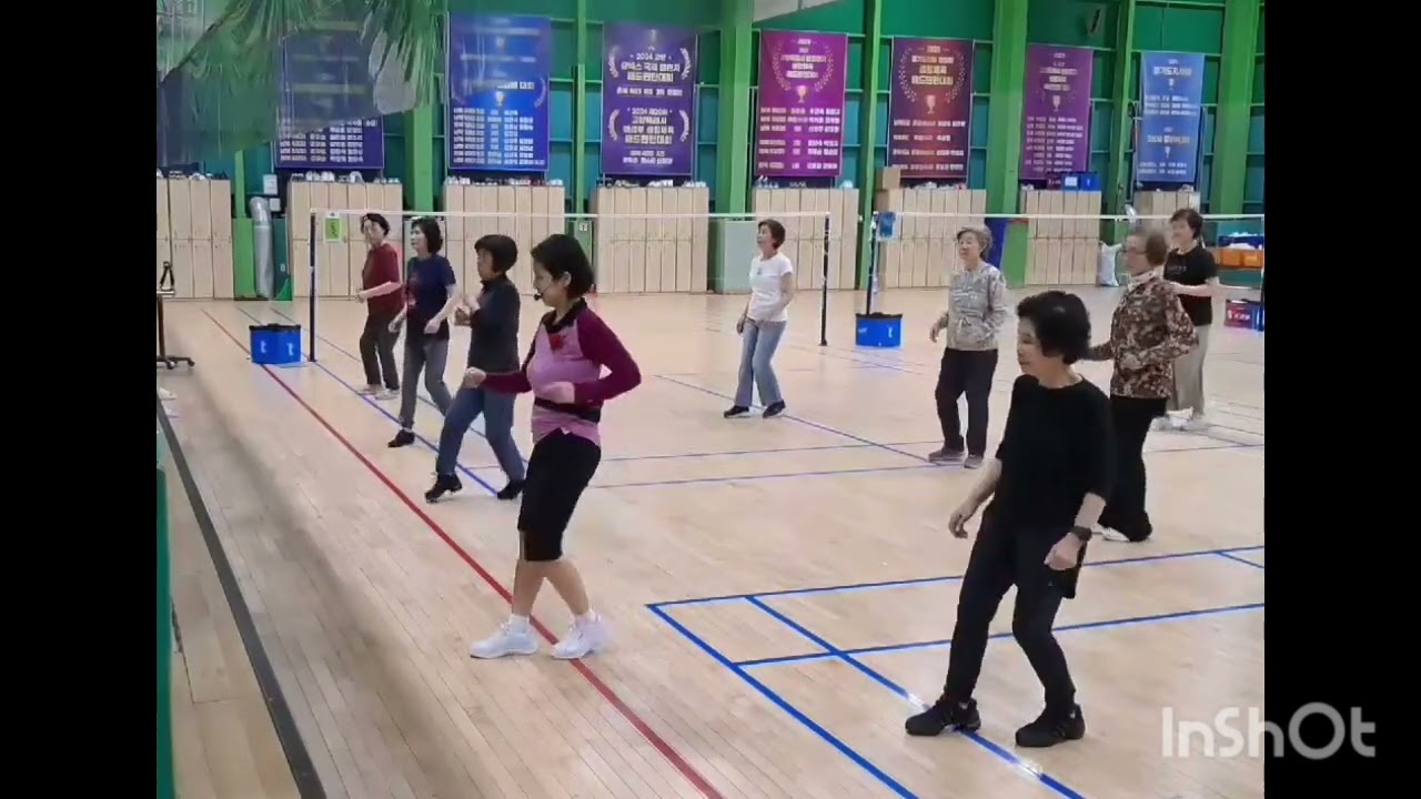 #고양시체육회 실버체육교실 #라인댄스 #소양강처녀 #하지근력강화 